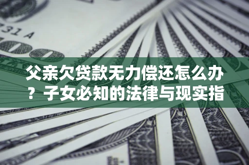 北京父亲欠贷款无力偿还怎么办?子女必知的法律与现实指南 北京父亲欠贷款无力偿还怎么办?子女必知的法律与现实指南