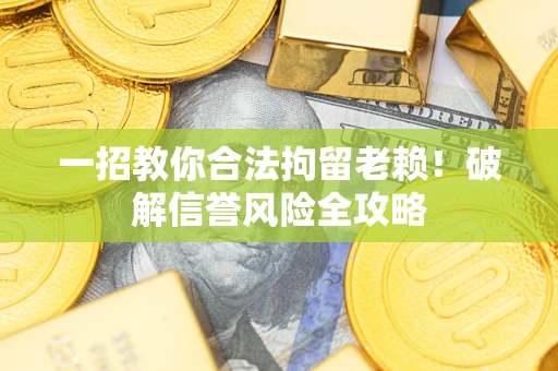 北京一招教你合法拘留老赖！破解信誉风险全攻略